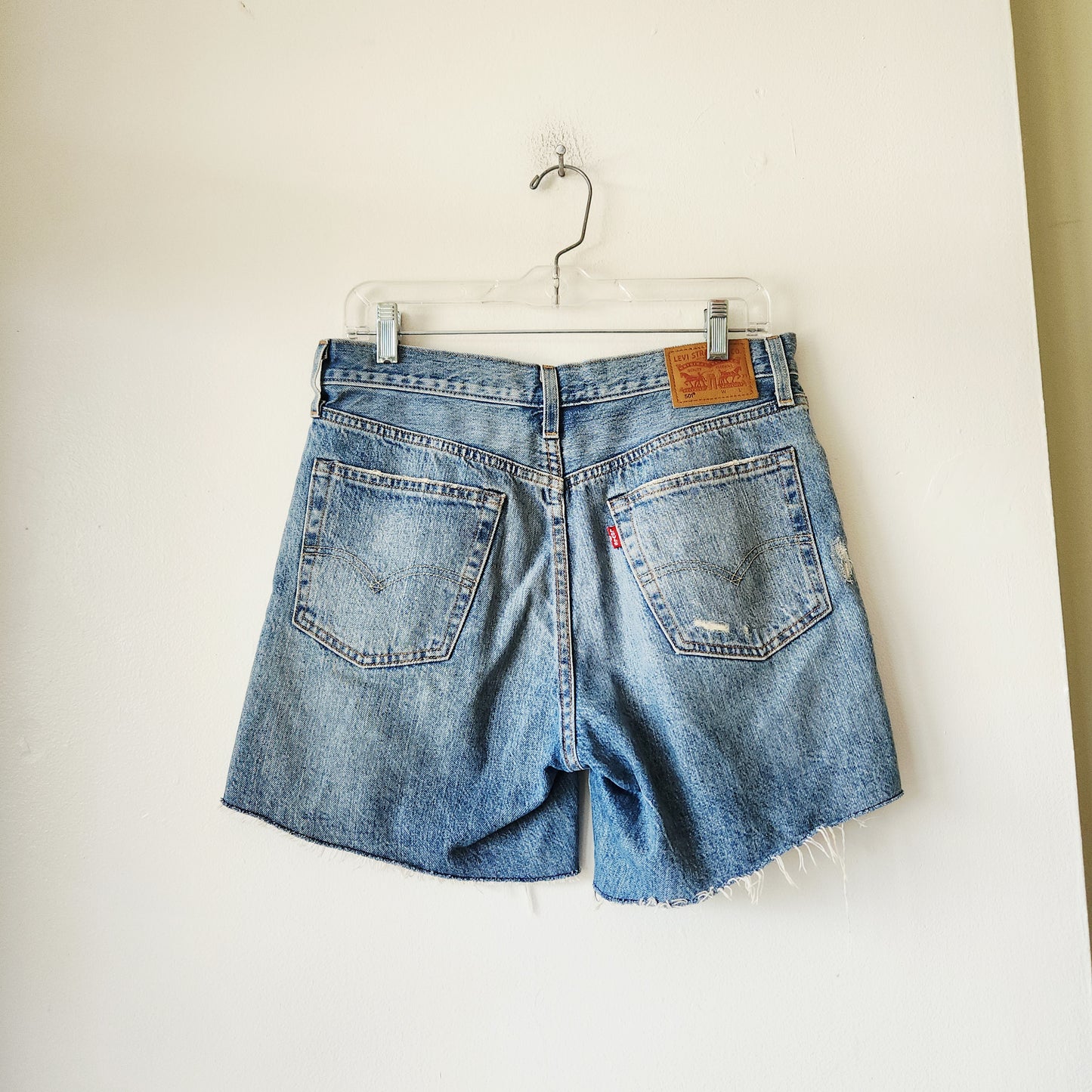 Levi's Button Fly Cut Off Shorts - size 28