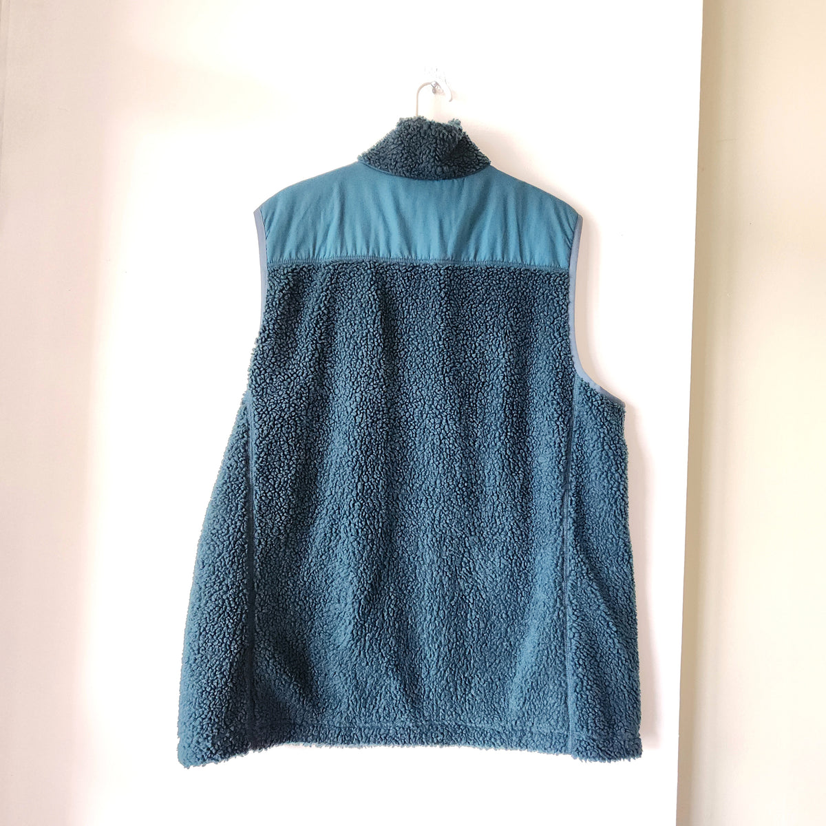 LL Bean Sherpa Fleece Long Line Vest - XXL