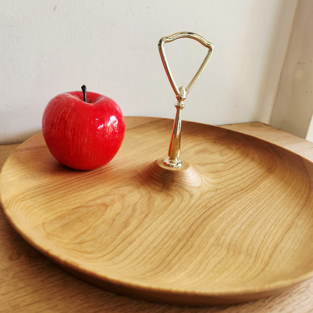 Woodbury Woodware Handturned Shelburne VT Wooen Nut Dish 12"