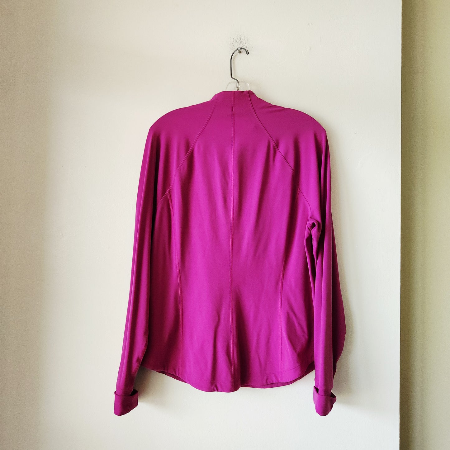 Athleta Raspberry Zip Up Active Jacket - XL