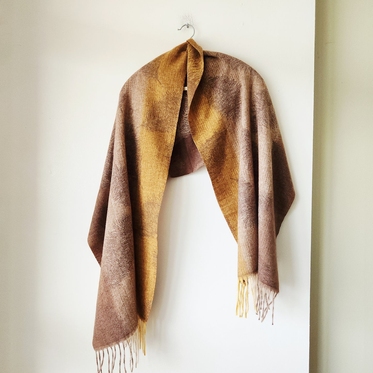 PureJill Leaf Motif Scarf