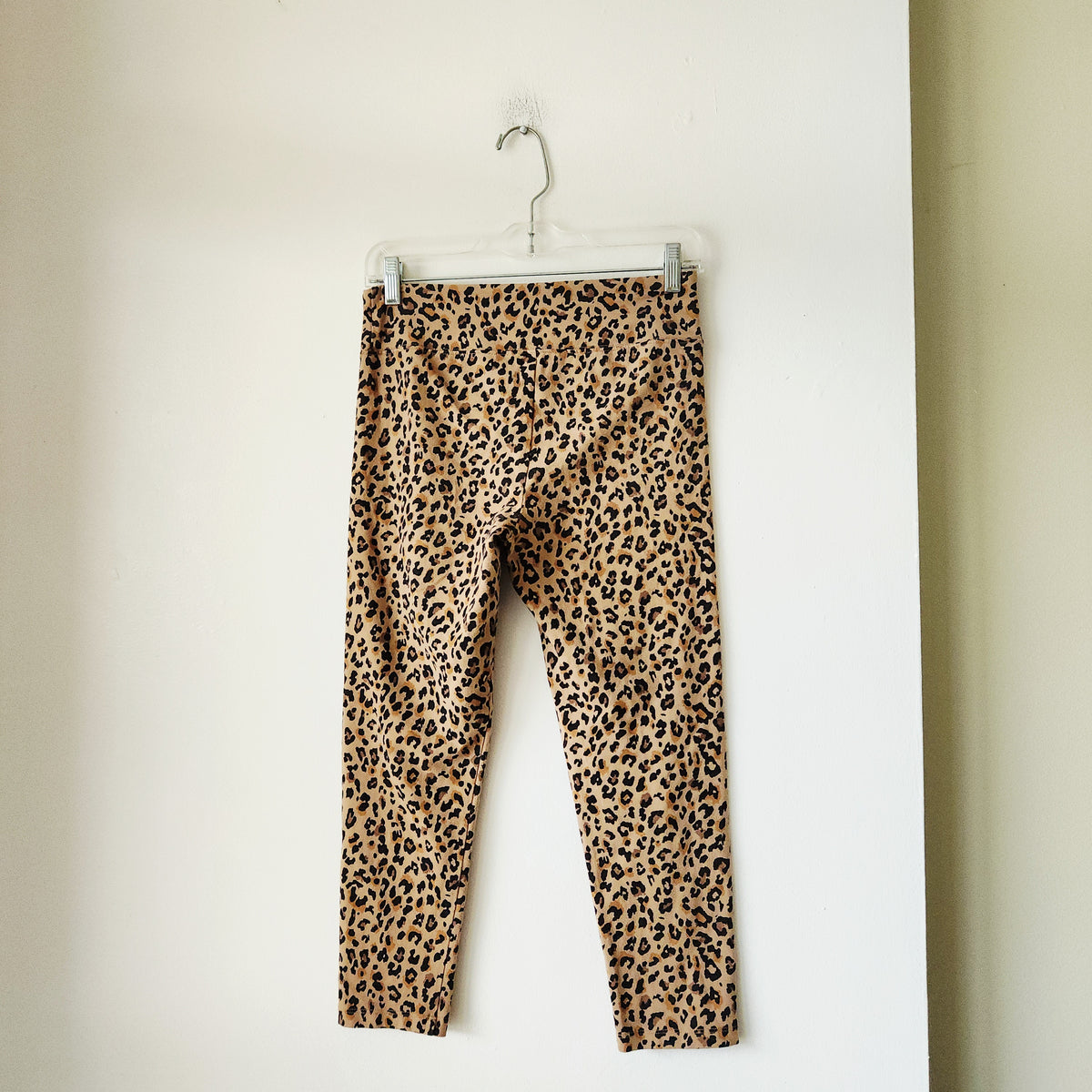 J Crew Factory Leopard Print Crop Leggings - M