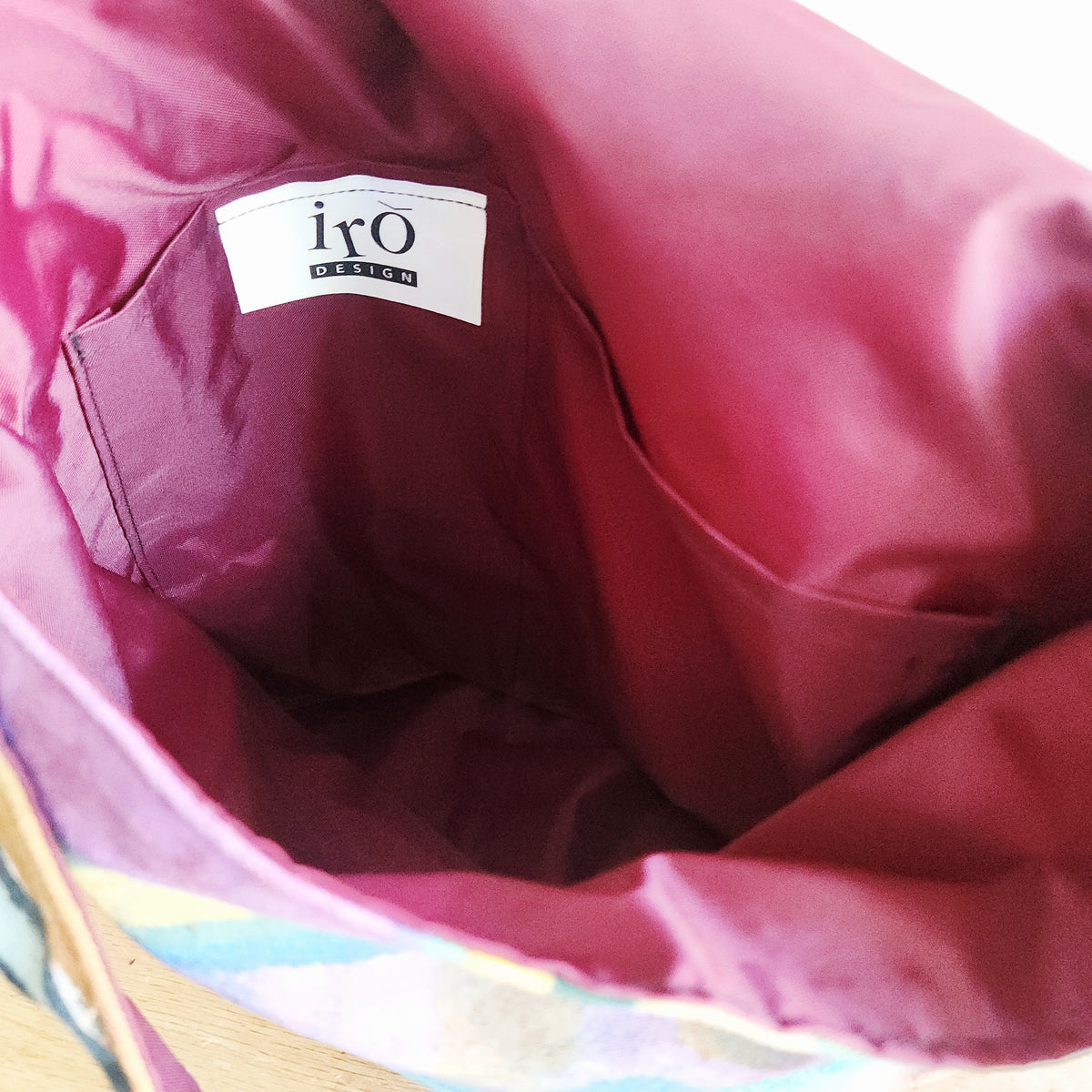irô Designs Abstract Painted Messenger Bag