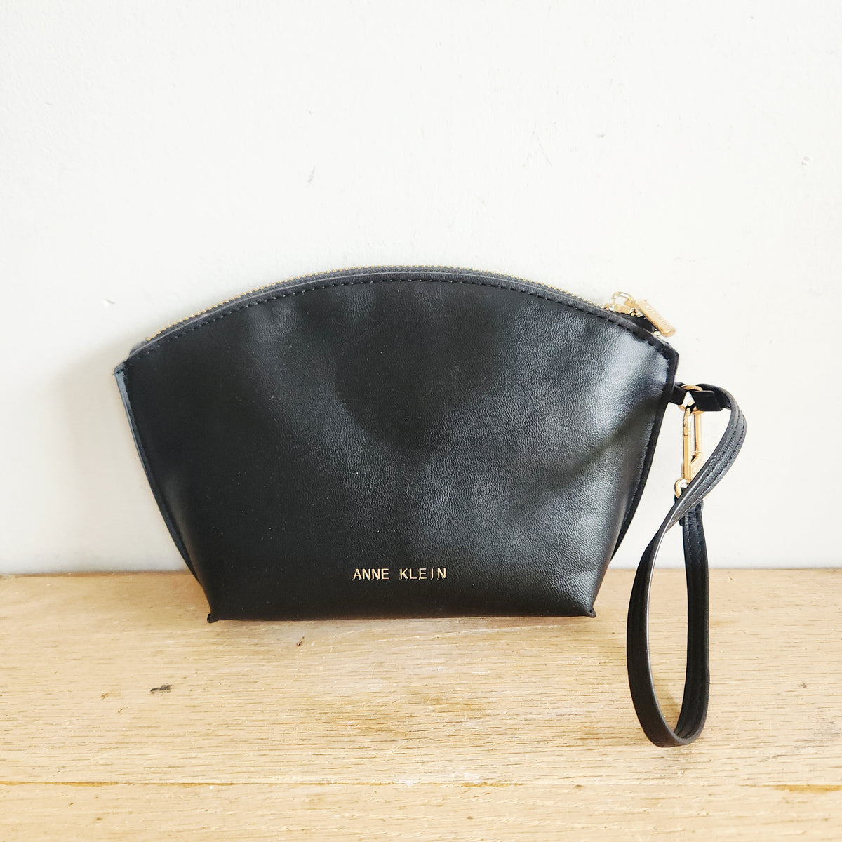 Anne Klein Black Wristlet