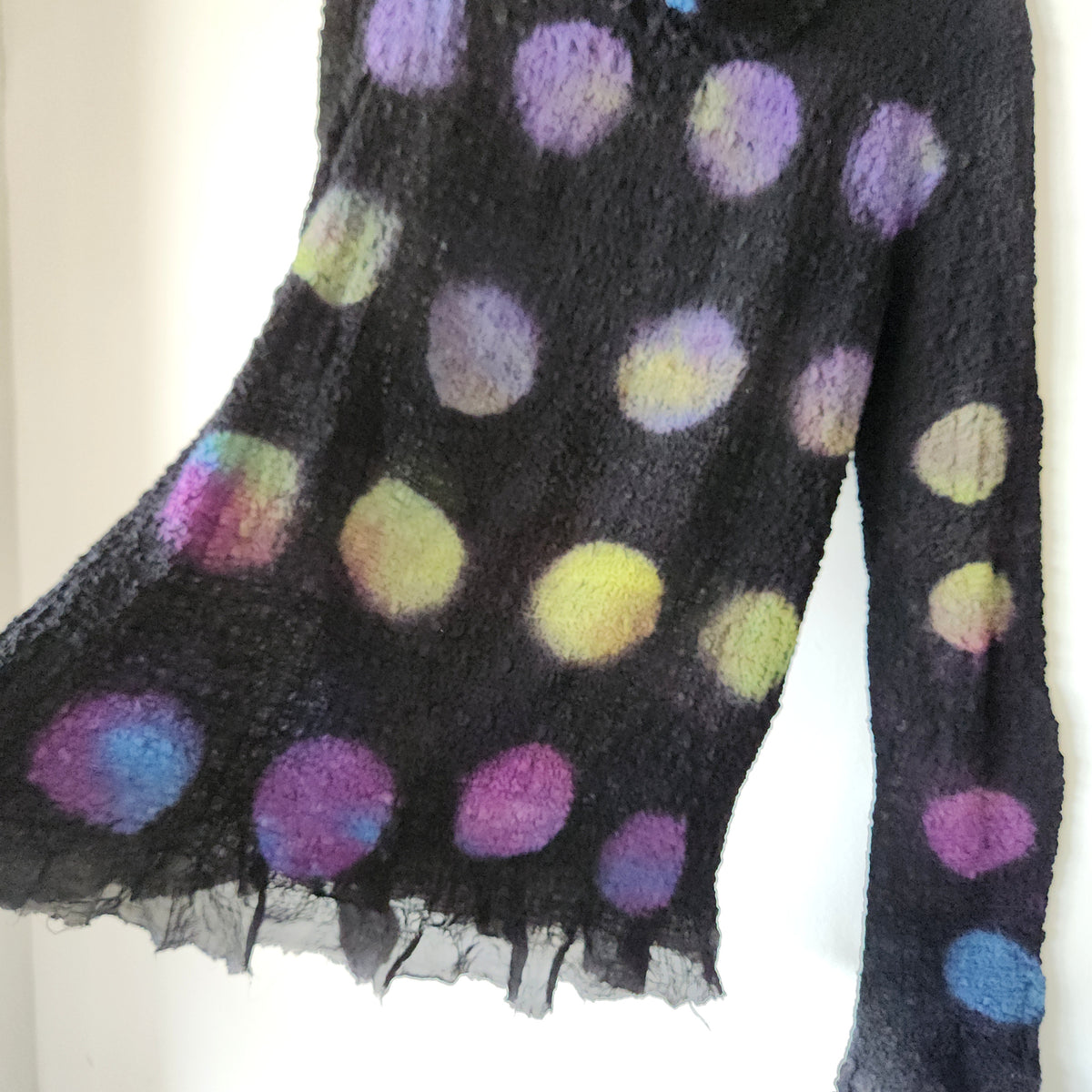 Herzenberg Hand Painted Crinkle Top - S