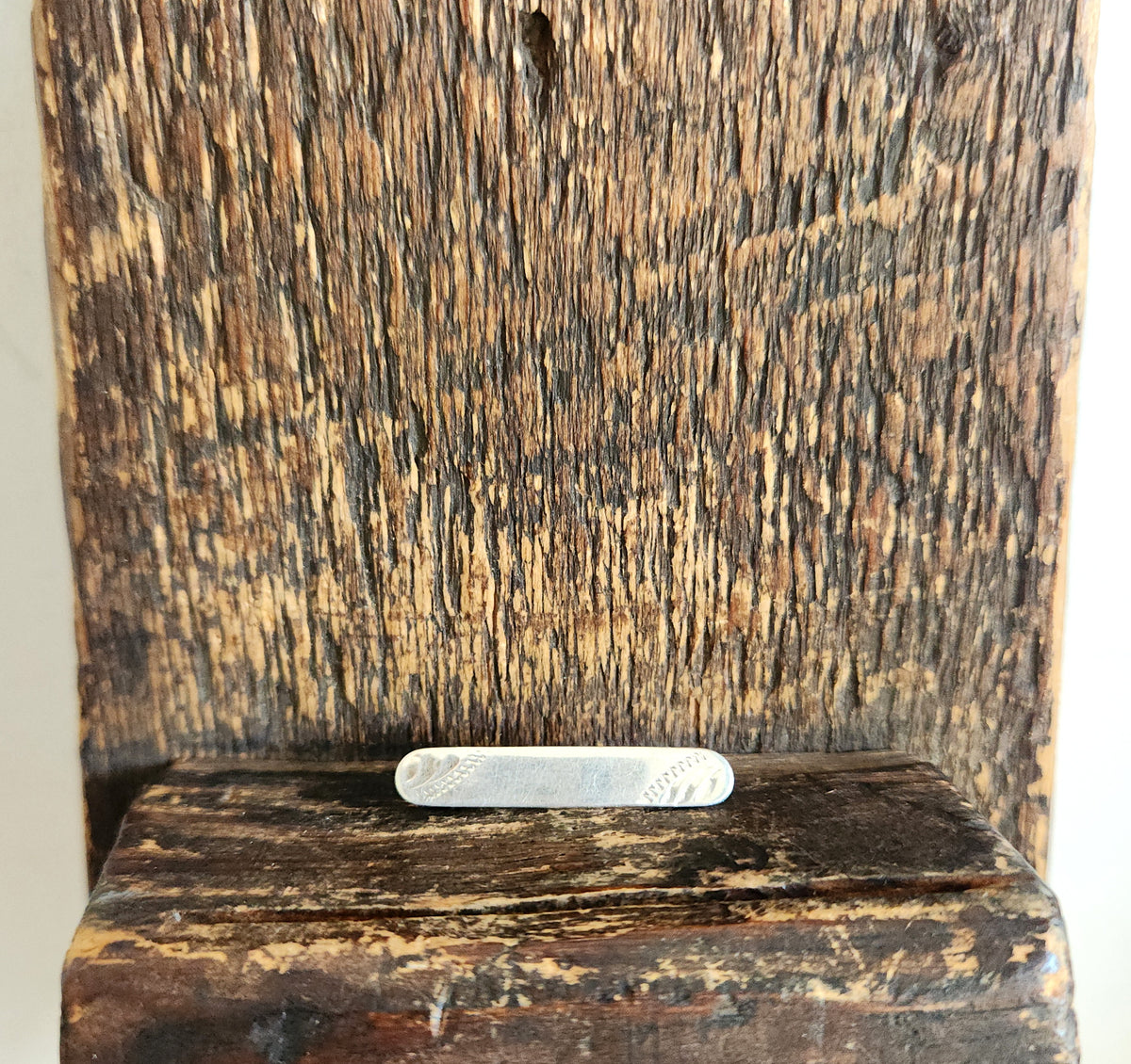 Vintage Sterling Silver Bar Pin