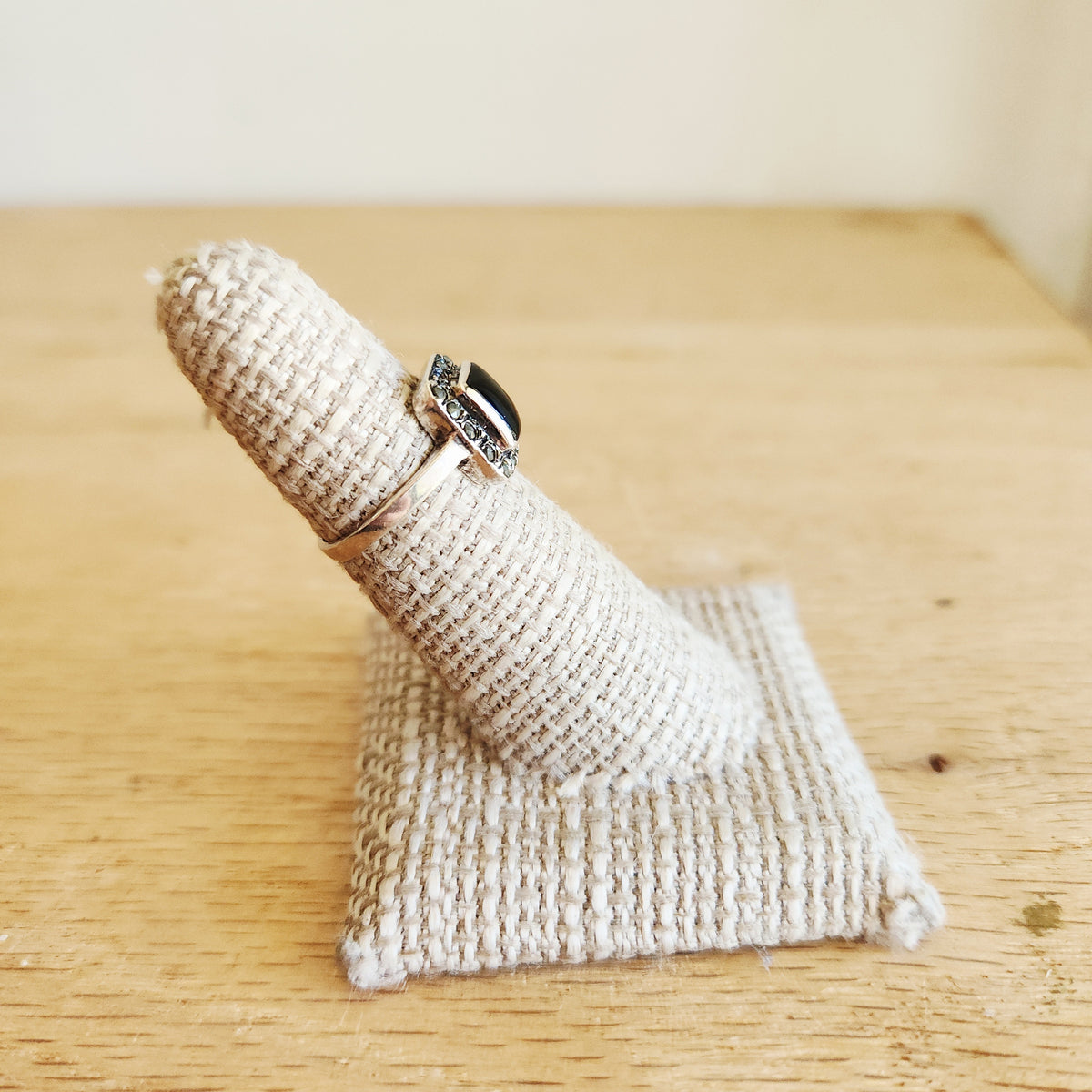 Sterling Silver Square Ring - size 6
