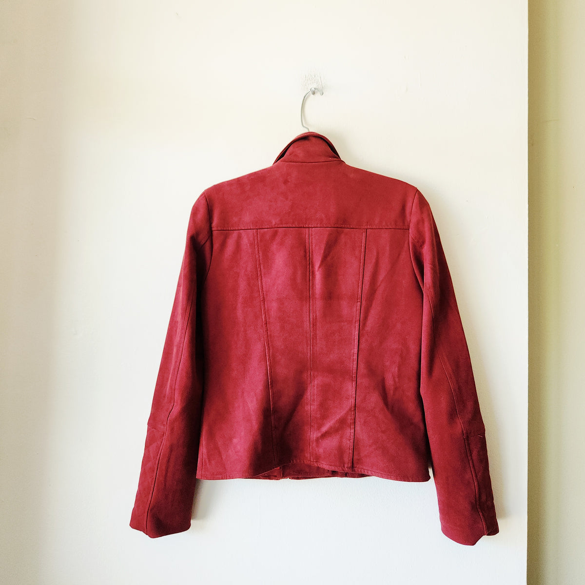 Kut from the Kloth Faux Suede Moto Jacket - XS