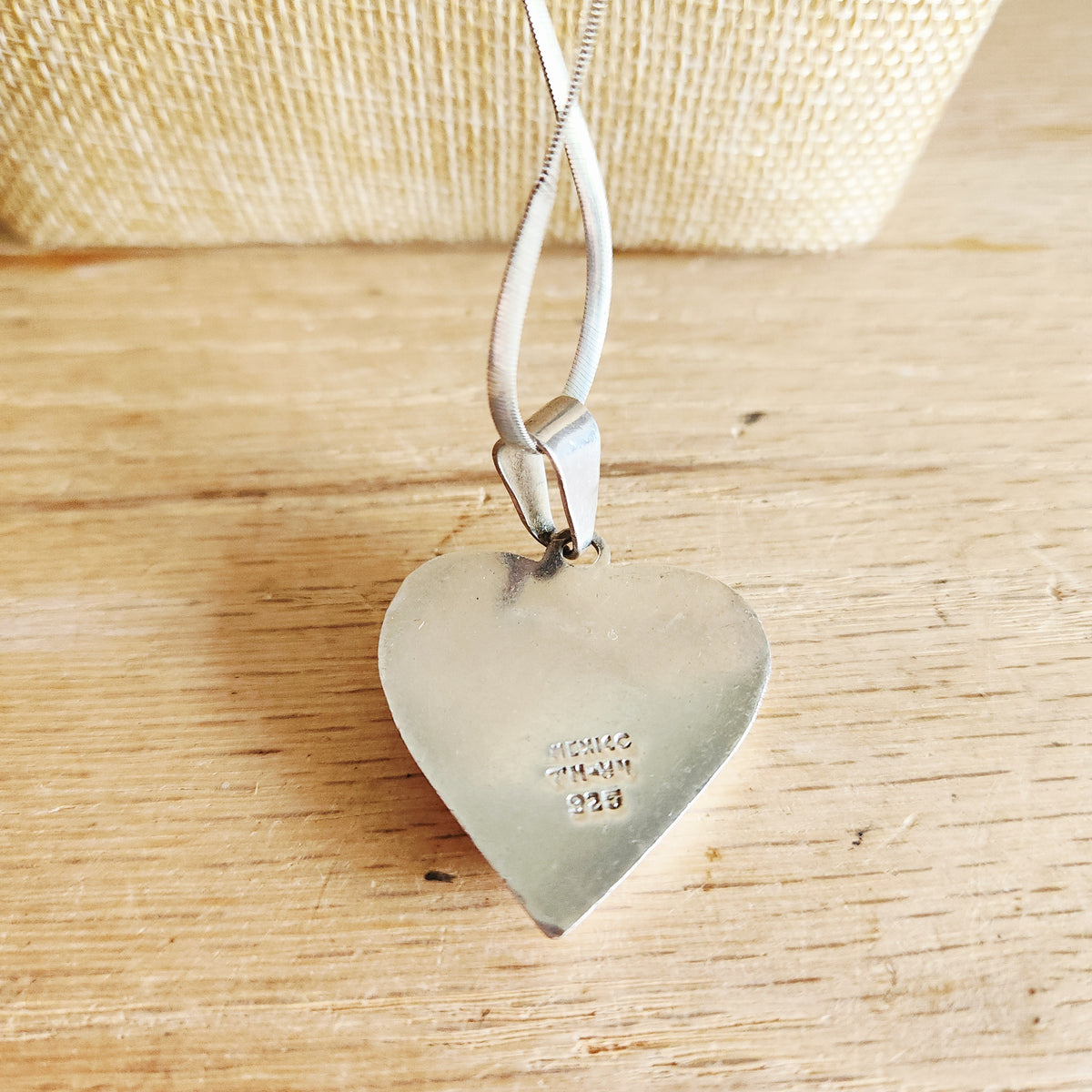 Sterling Silver Chain with Sterling Silver Heart Pendant