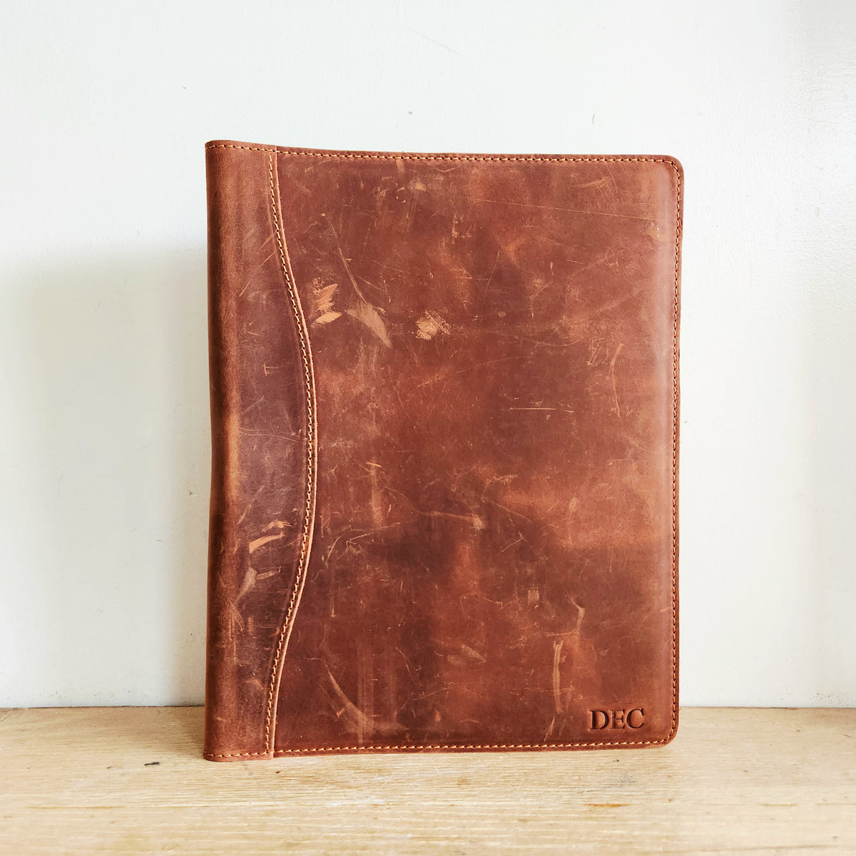 PEGAI Leather Legal Padfollo