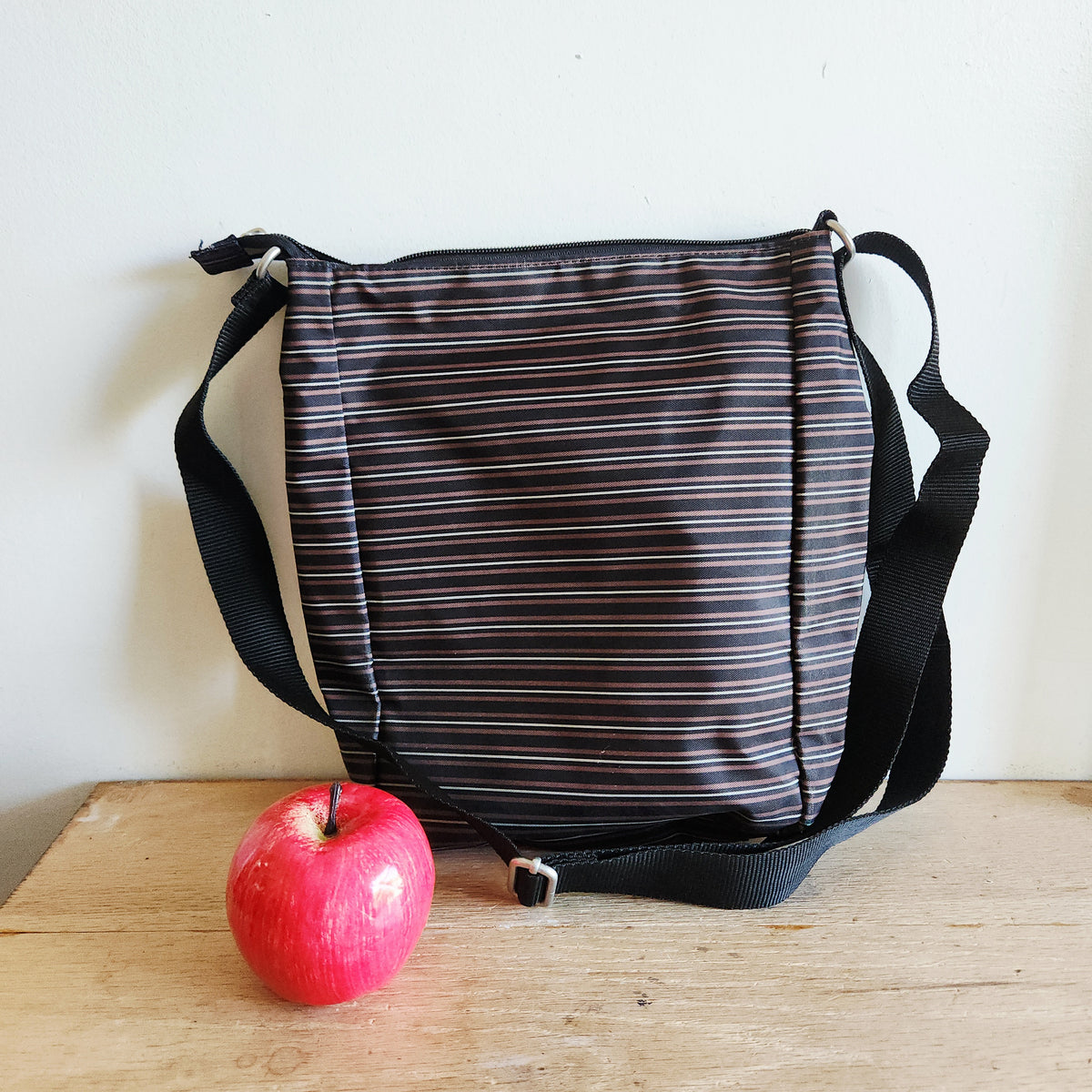 Baggallini Striped Crossbody Bag