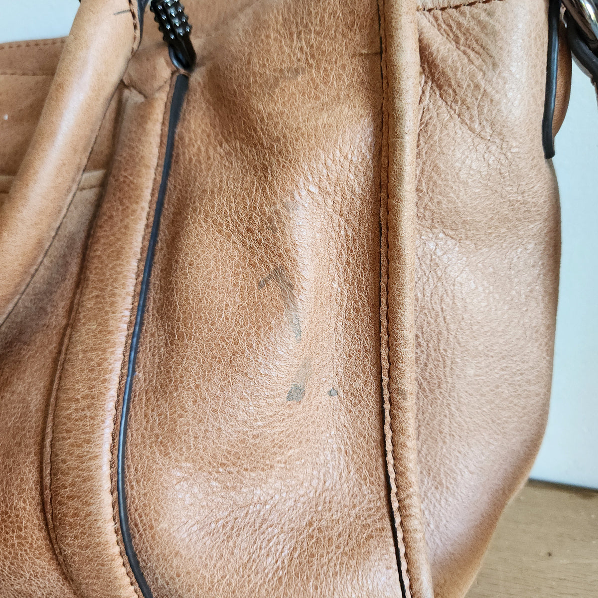 Aimee Kestenberg Leather Satchel - as is