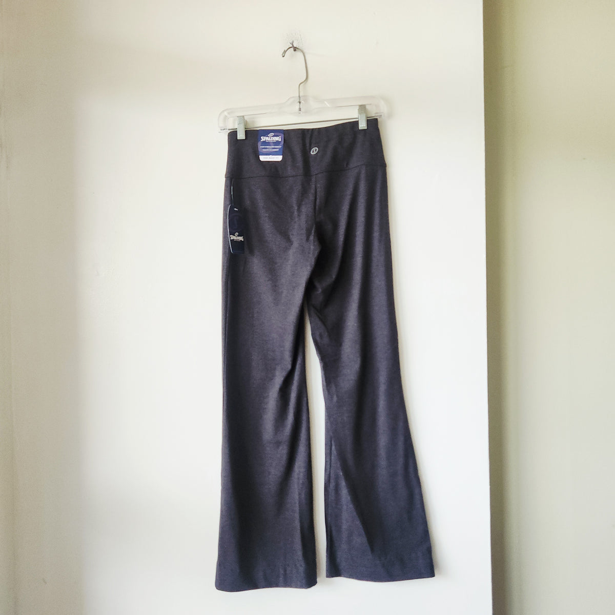 Spalding Heather Gray Yoga Pants - S - New