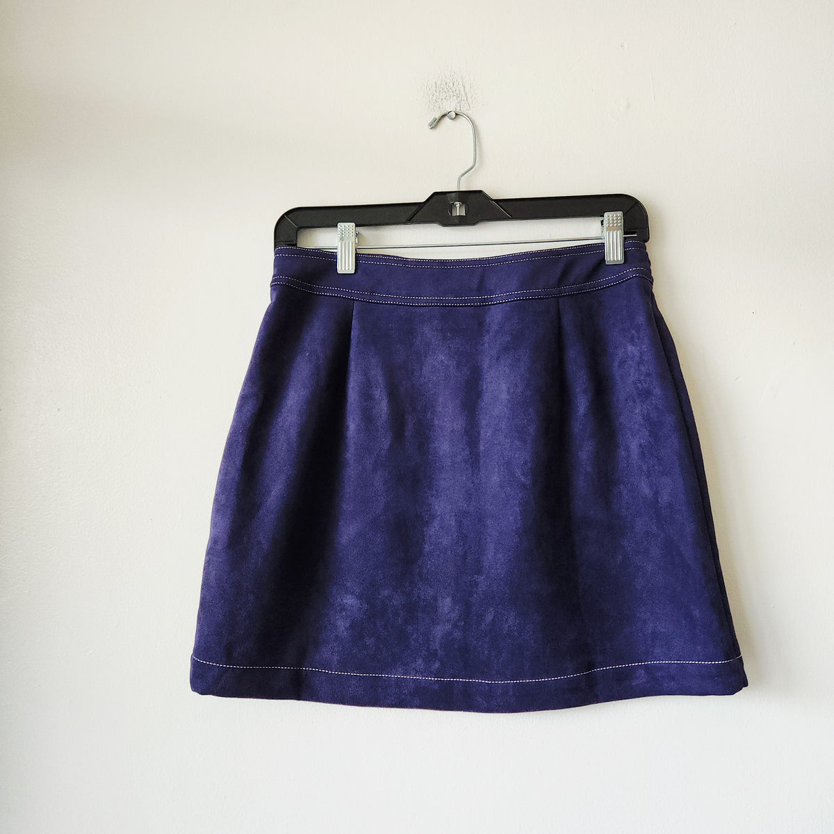 ModCloth Faux Suede Miniskirt - size 6