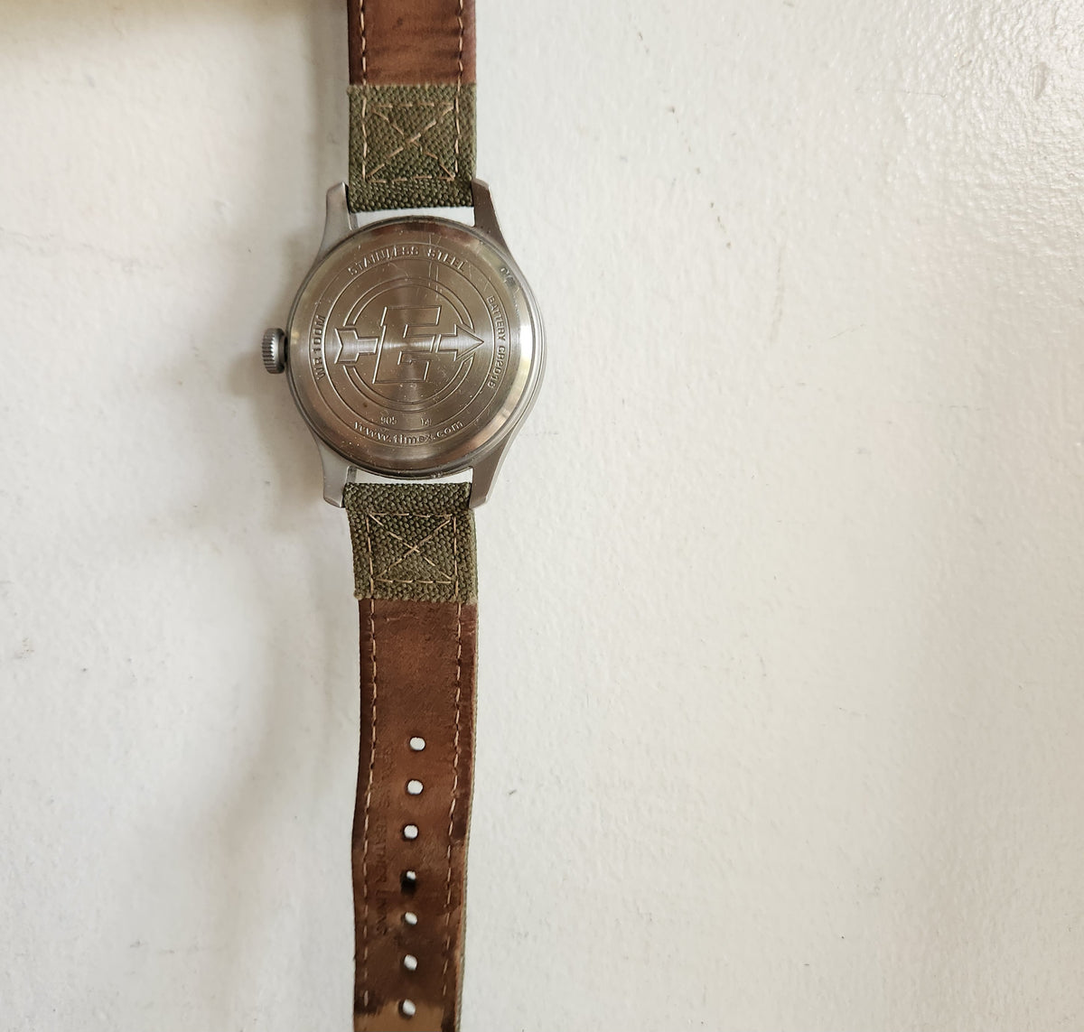 Timex Men's Expedition Field Grey/Green Band works