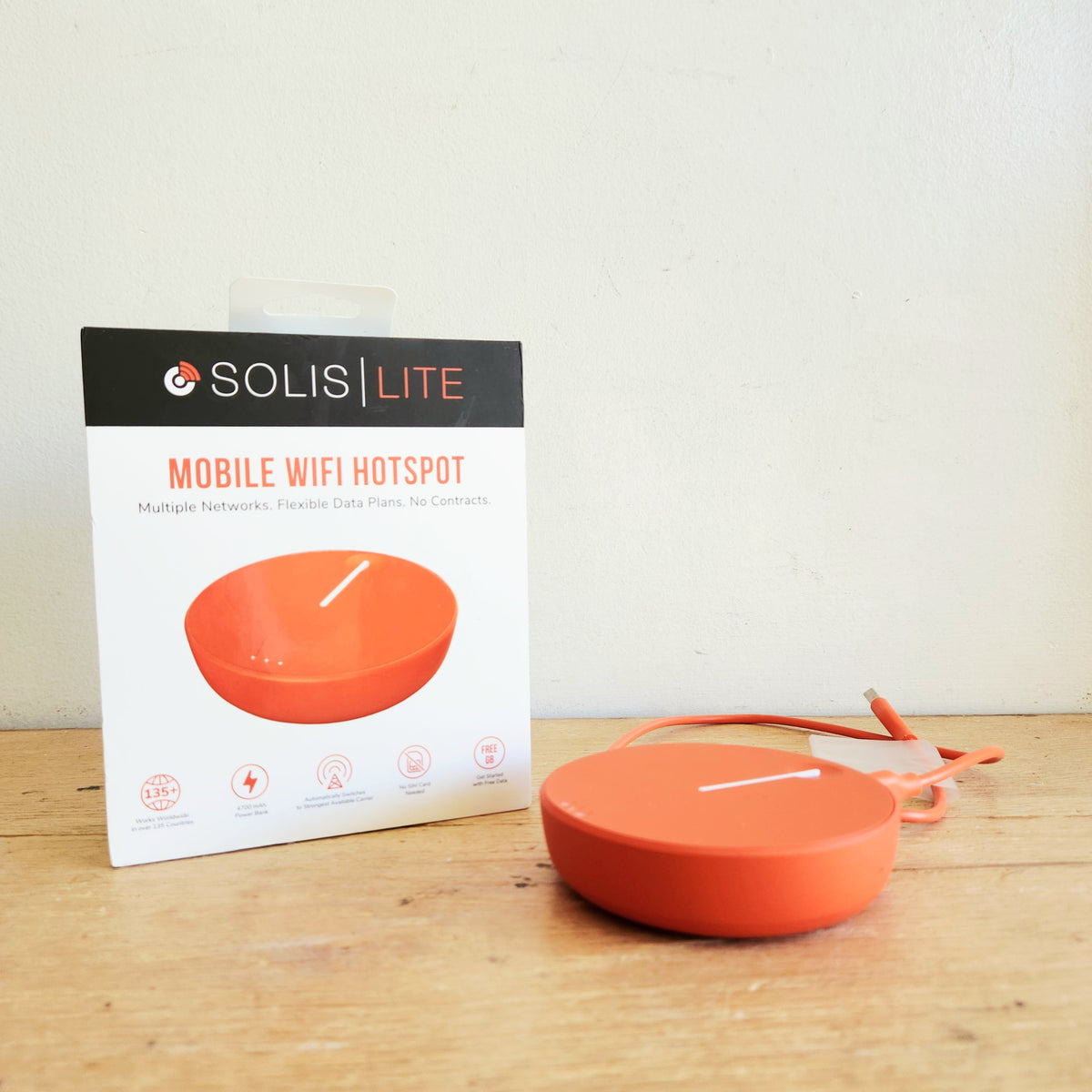 Solis Lite Mobile Wifi Hotspot New Open Box(never used)