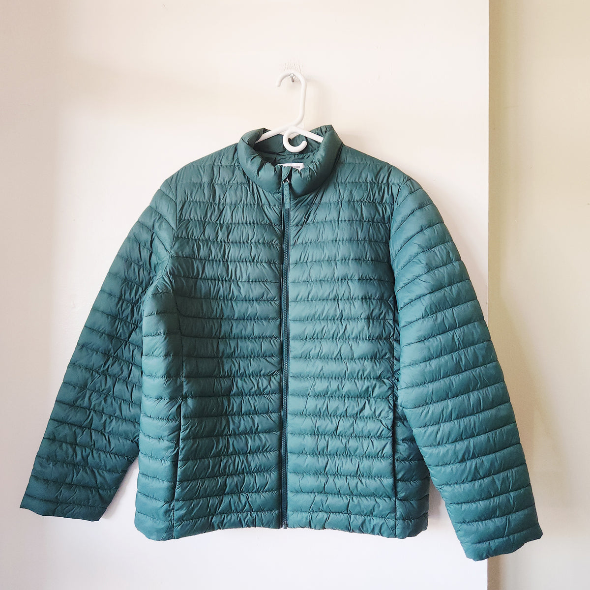 Lands' End Evergreen Lightweight Puffer Jacket - L