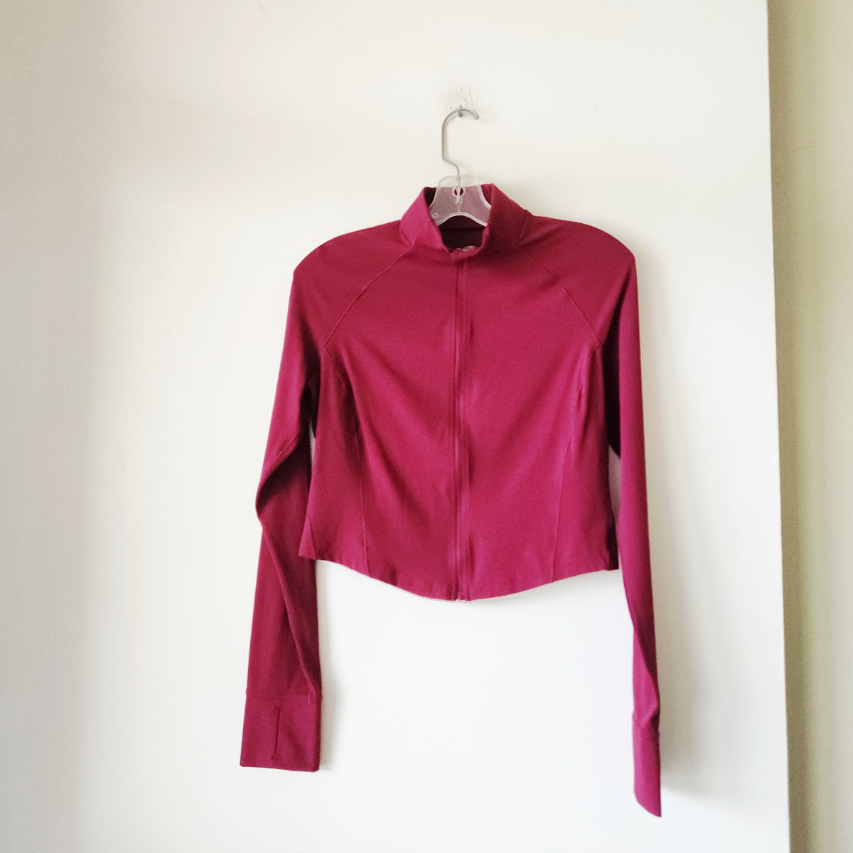 Avia SoftSculpt Zip Up Crop Fit Active Jacket - M