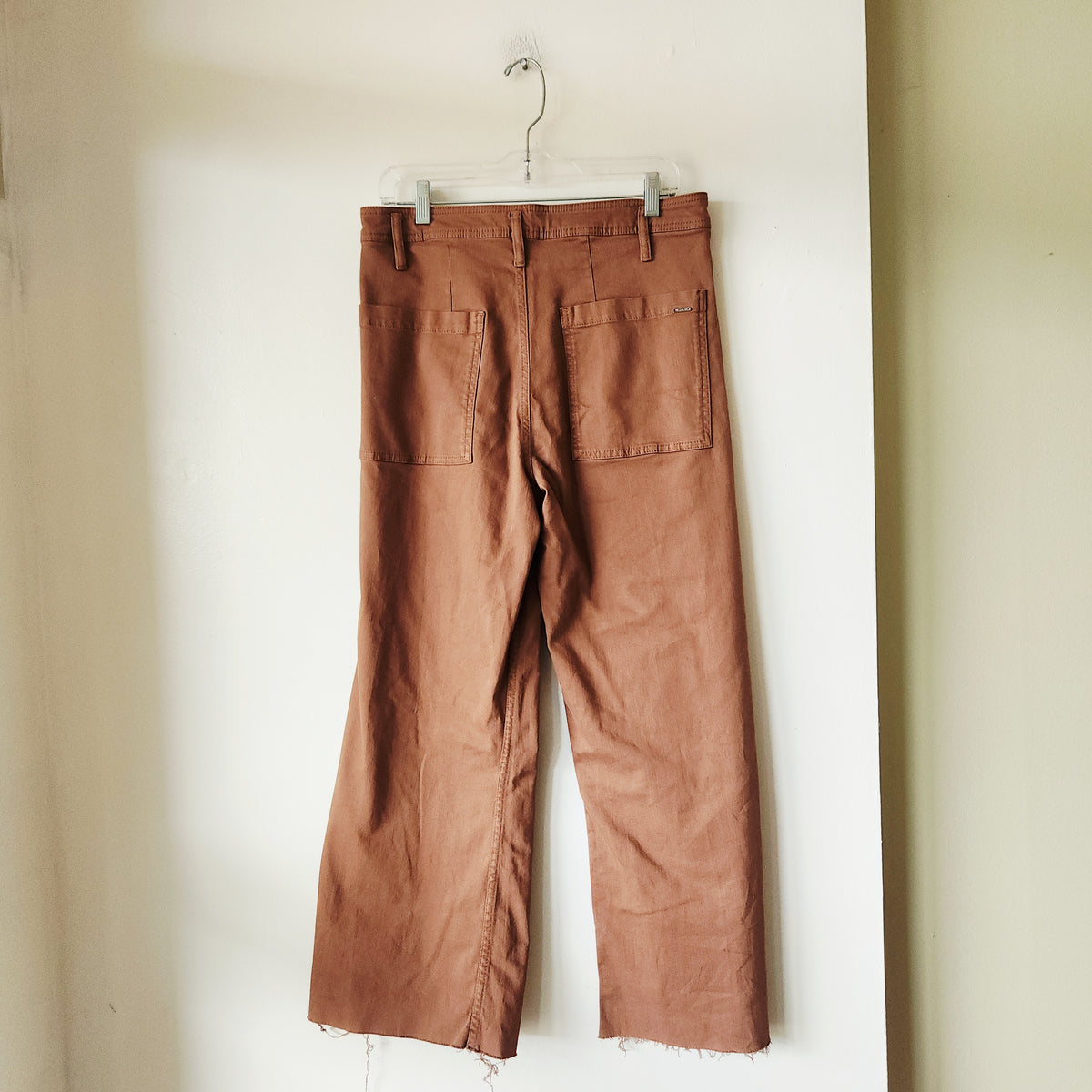 Massimo Dutti Pants with Distressed Hem - size 10