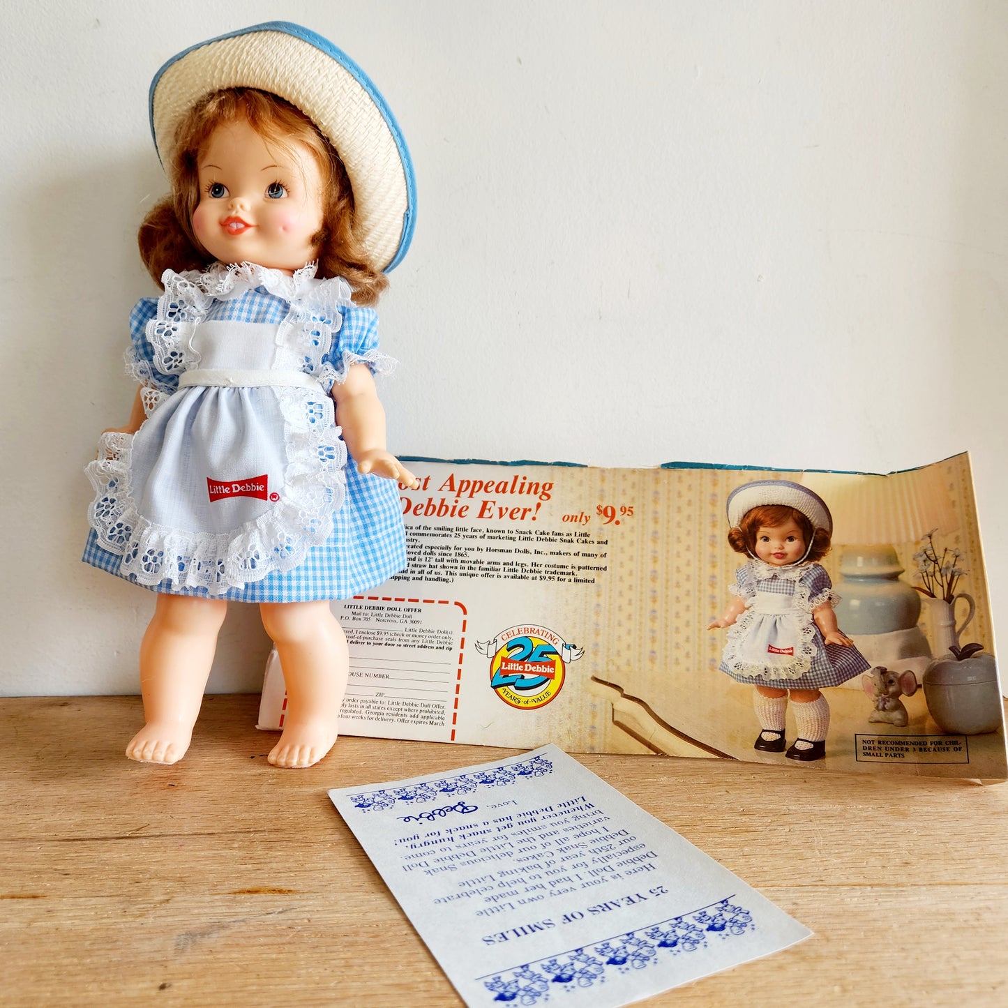 Vintage Little Debbie Advertising Doll
