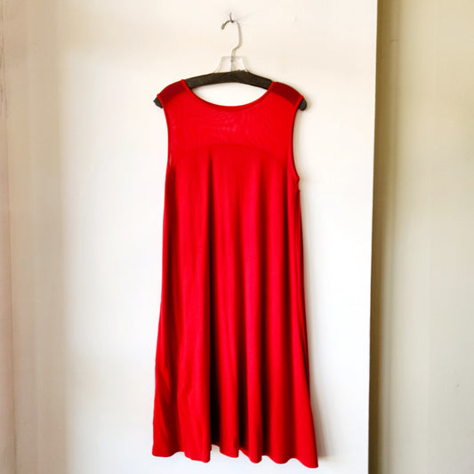 Isabel de Pedro Jersey Dress with Back Pleats - size 8