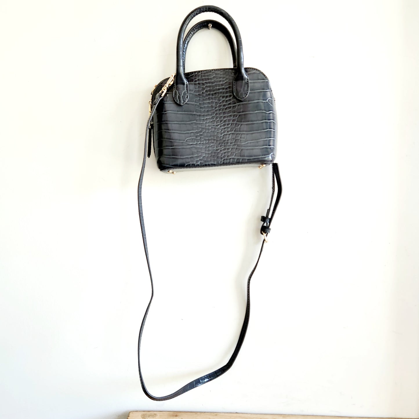 Betsy Johnson Mini Satchel with Crossbody Strap