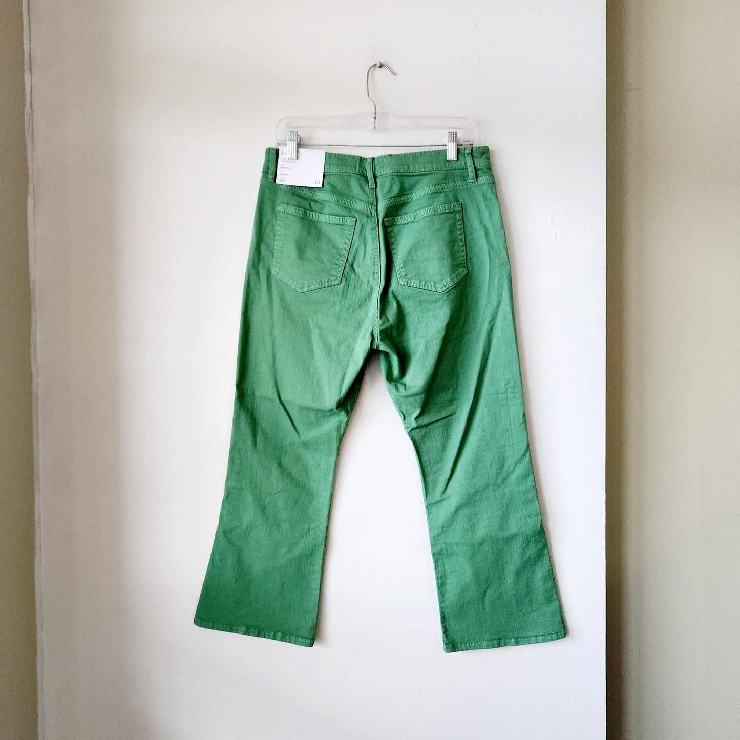 LOFT Kick Crop High-Rise Jeans - size 30 Petite - New
