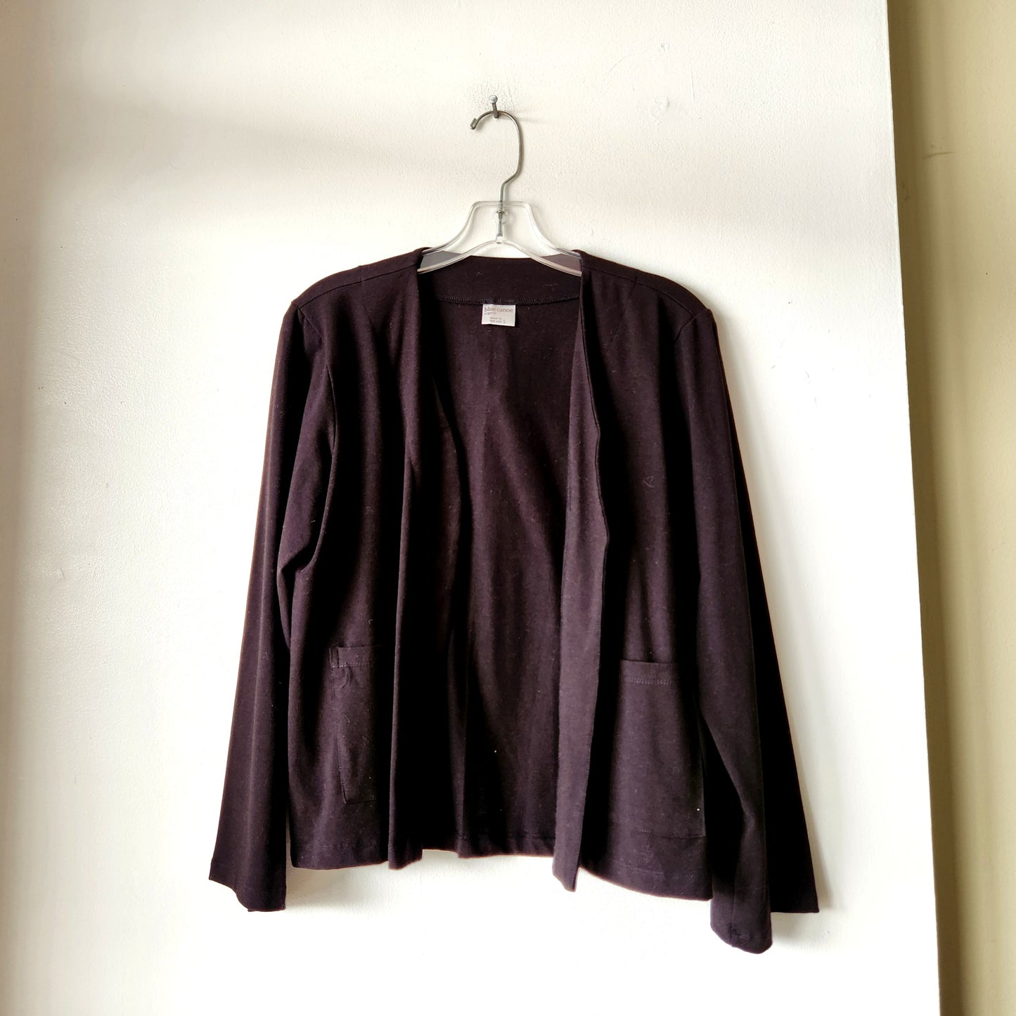 Blue Canoe Organic Bamboo & Cotton Jersey Open Top with Pocket - L
