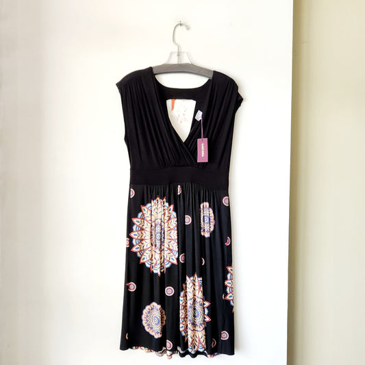 Lascana Jersey Dress/Cover Up with Back Cutout - size 8 - New