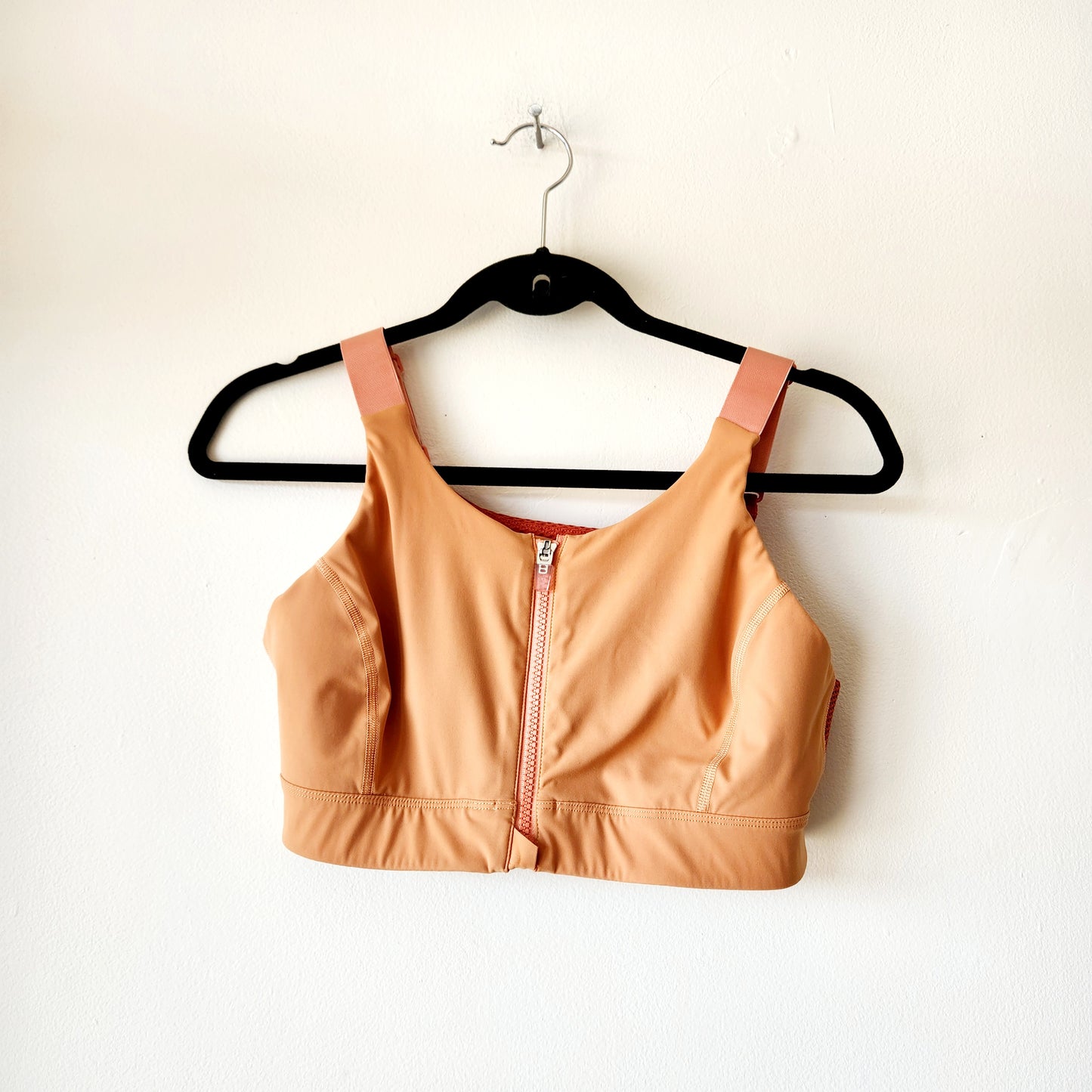 Outdoor Voices Zip Front Sports Bra - L/XL D Cup