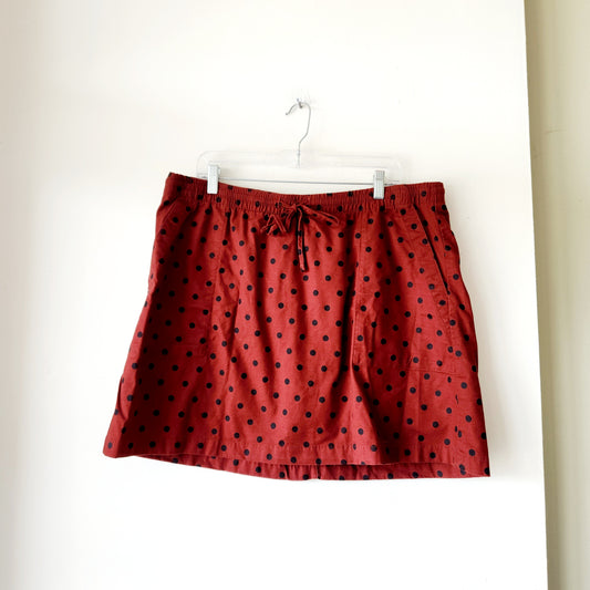 Lands End Polka-dot Skort - size 18