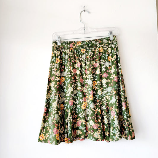 LOFT Tiered Skirt - XS