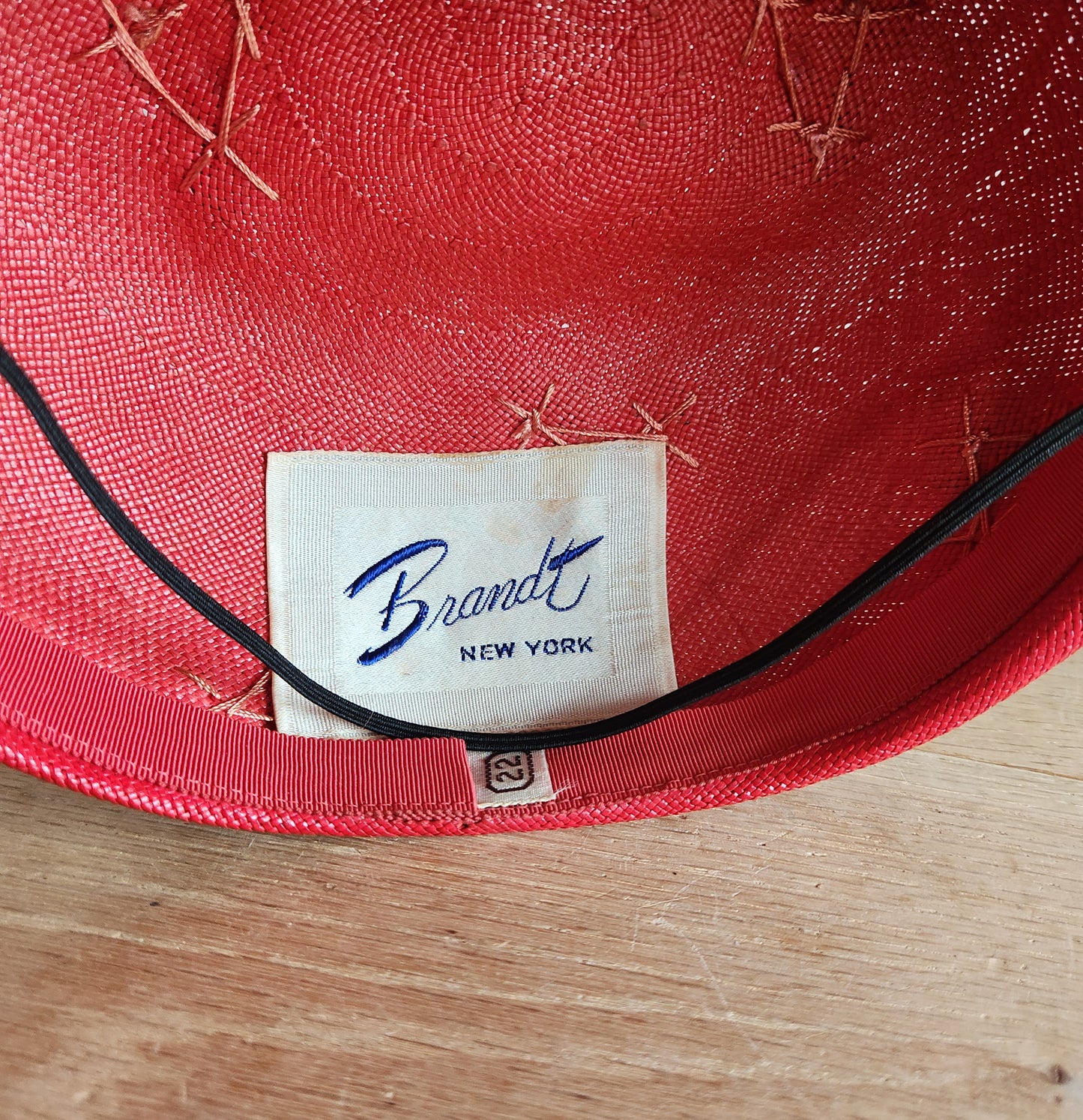 Vintage NYC Brandt Shop Custom Hat