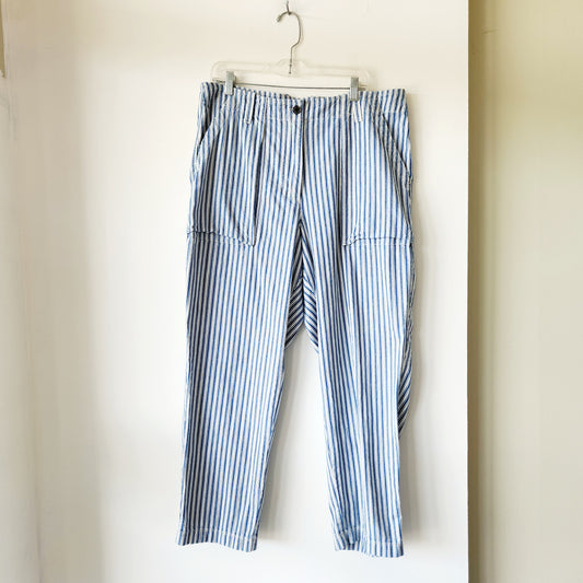 J Crew Engineer Stripe Pants with Pockets - size 16