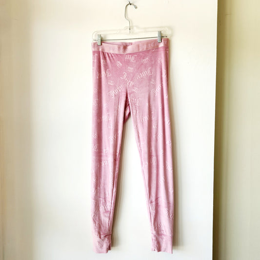 Juicy Couture Velour Logo PJ Pants - M