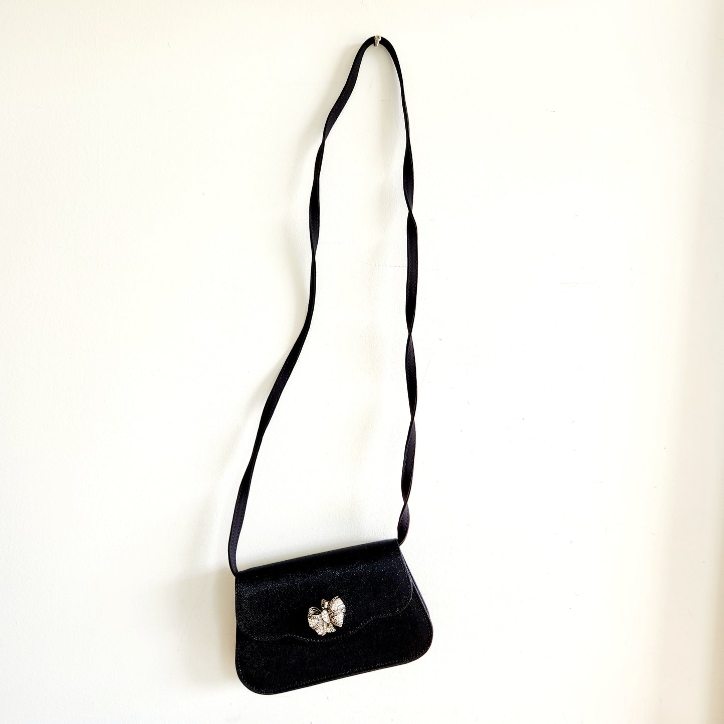 Judith Jack Evening Purse with  Rhinstone Flower