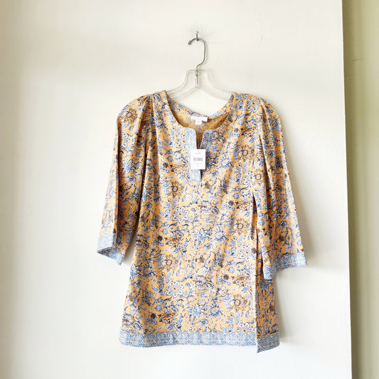 J Jill 100% Cotton Pattern Top - S - New