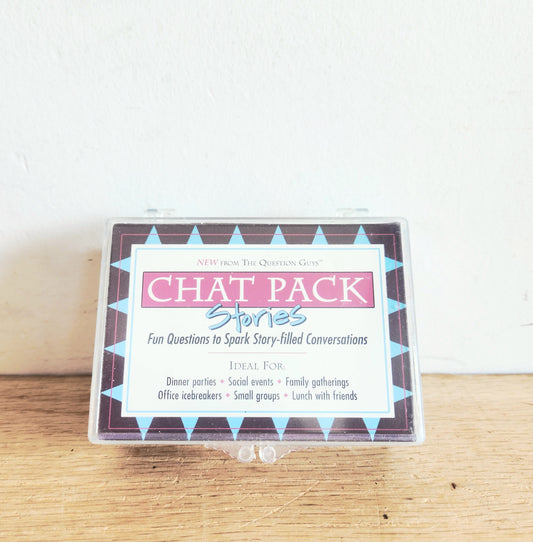 Chat Pack Stories Ice Breakers Adult Game