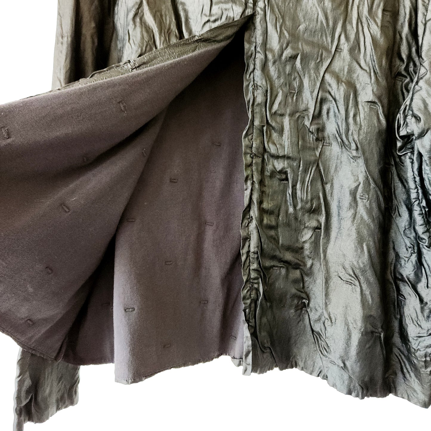 Eileen Fisher 100% Silk Textured Top - M