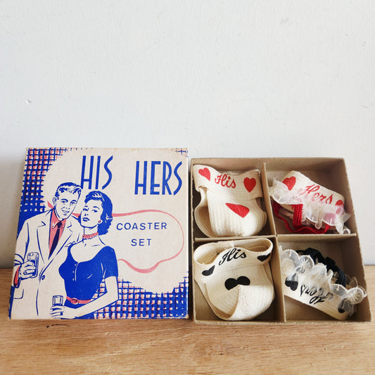 Vintage 1950's Coaster Set