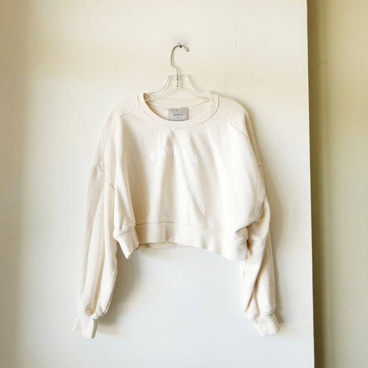 Barry's 100% Cotton Crop Fit Sweatshirt - S