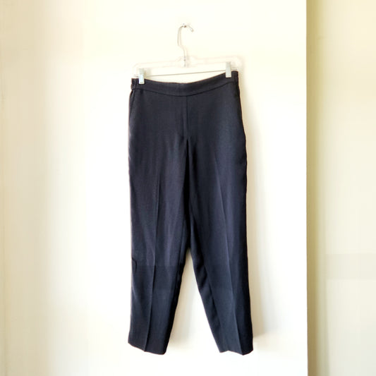 J Crew Factory Black Minnie Pants - size 8 Petite