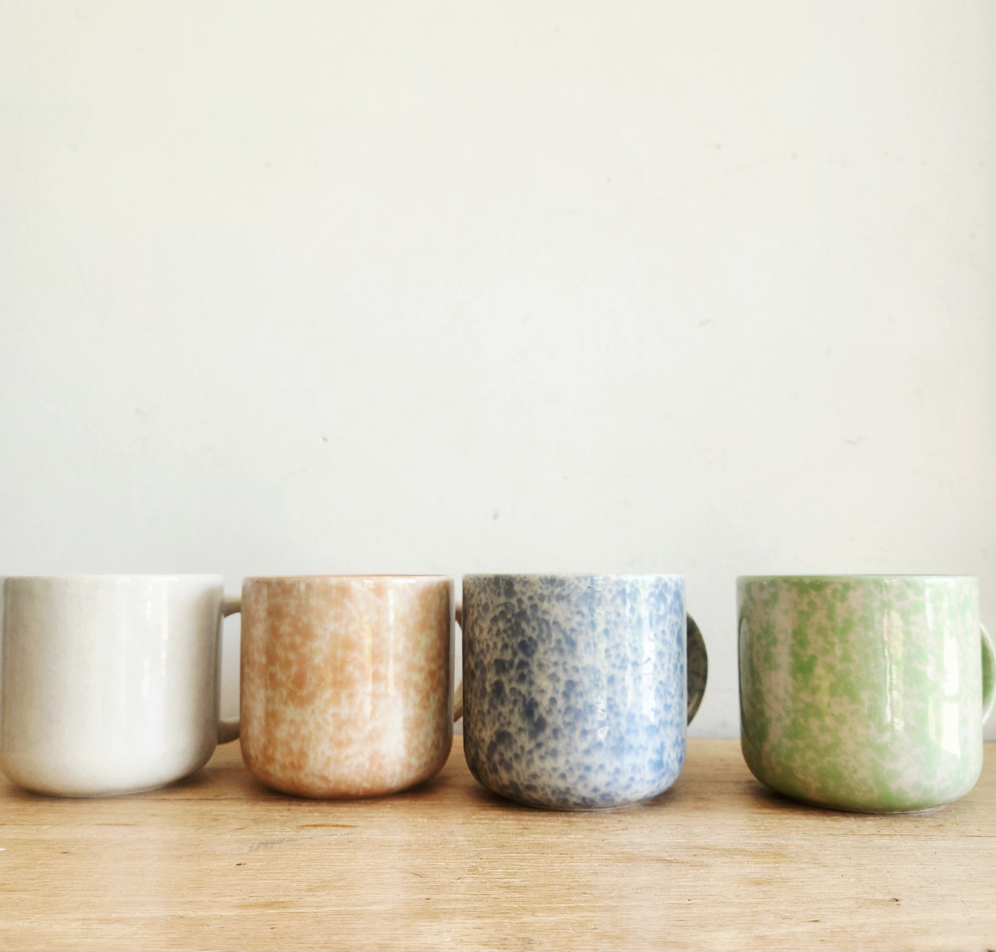 Monito Mugs Microwave Dishwasher Safe Mugs Set of 4