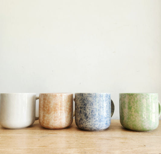 Monito Mugs Microwave Dishwasher Safe Mugs Set of 4