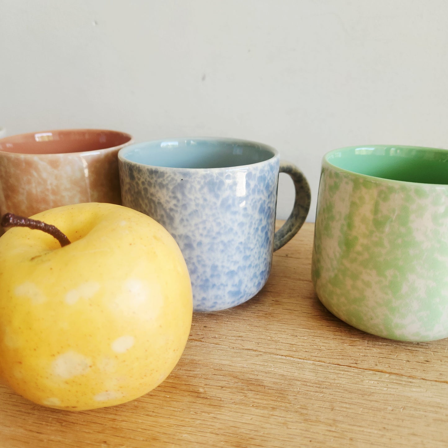 Monito Mugs Microwave Dishwasher Safe Mugs Set of 4