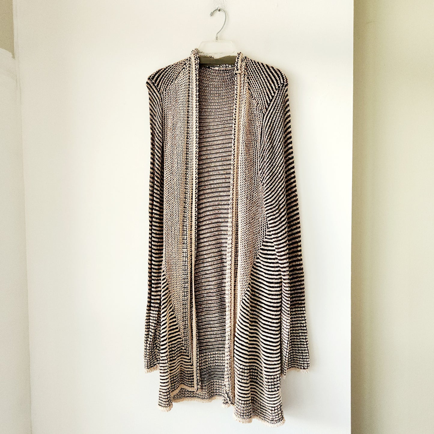 Soft Surroundings Open Knit Longline Cardigan - XL