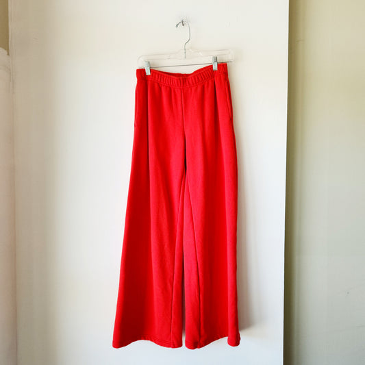 Universal Thread Cherry Red Wide Leg Sweatpants - S