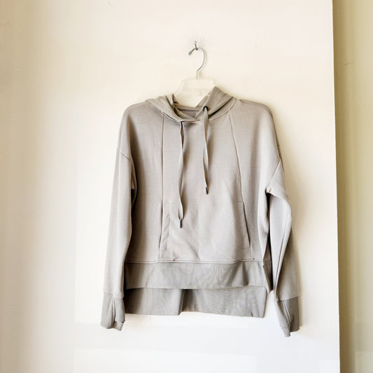 Modal Blend Crop Fit Hoodie - S