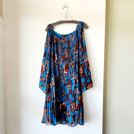 I.N.C Pleated Cold Shoulder Dress - 1X