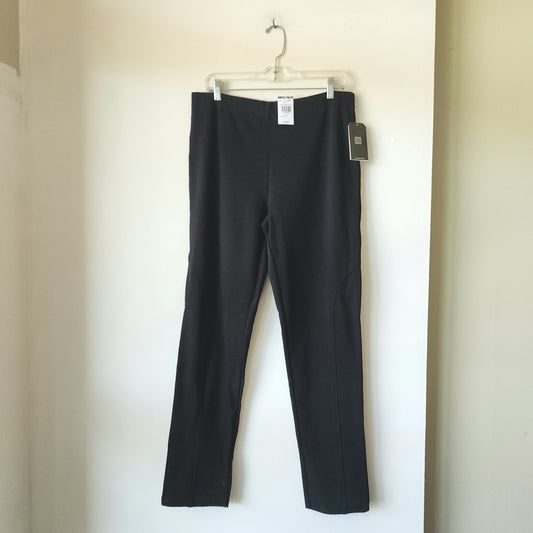 Clara Sunwoo Black Pull On Pants - XL - New